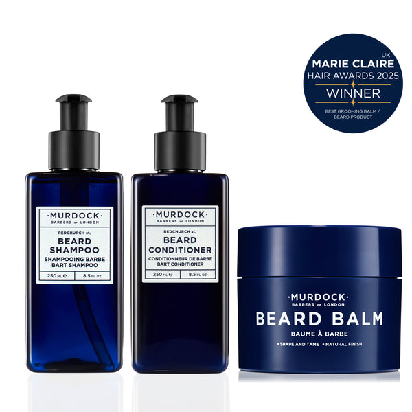Beard Shampoo & Beard Conditioner & Beard Balm