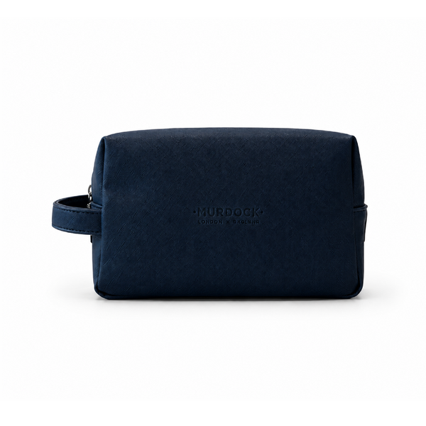 Navy Murdock Wash Bag