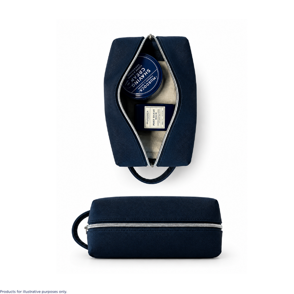 Navy Murdock Wash Bag