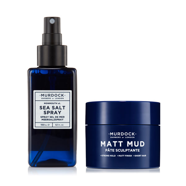 Sea Salt Spray & Matt Mud
