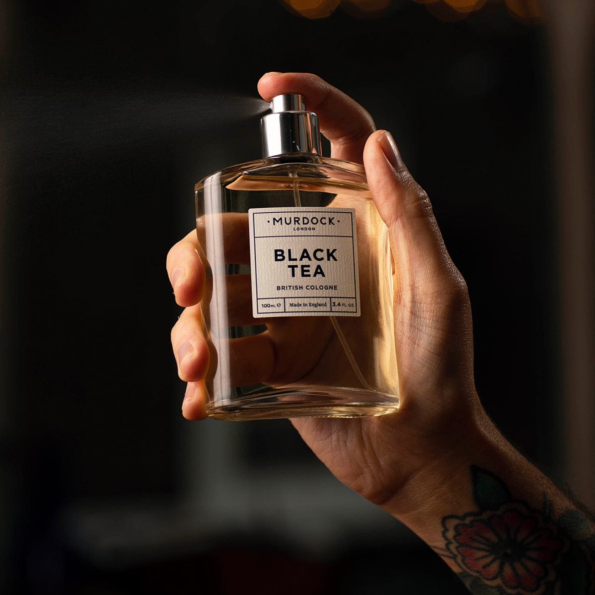 Black Tea Cologne Murdock Barbers of London Murdock London