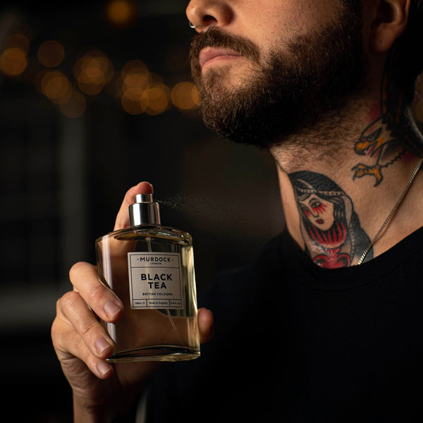 Black Tea Cologne Murdock Barbers of London Murdock London
