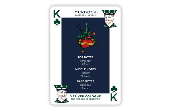 Vetiver Cologne Murdock Barbers of London Murdock London